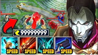 Jhin but every auto grants me 1000 move speed and nobody can touch me [upl. by Kenta]