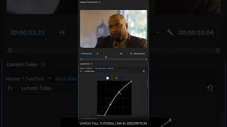 Fix Darker Skin Tones in Premiere Pro premierepro colorgrading lumetricolor redsparrowvfx [upl. by Michi]