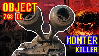 WOT ussr R165 Object 703 II 06 ensk THE MONTER KILLER [upl. by Samara564]