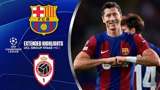 Barcelona vs Antwerp Extended Highlights  UCL Groups Stage MD 1  CBS Sports Golazo [upl. by Dorthea]