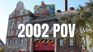 Backlot Studio Tour  2002 POV  Disneys Hollywood Studios [upl. by Hanzelin185]