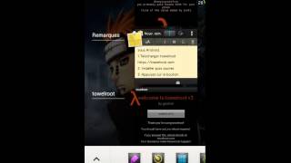 Comment rooter son téléphone avec towelroot [upl. by Noyad]