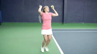 How to Hit a Kick Serve  Tennis Now Instructionals [upl. by Leihcar]