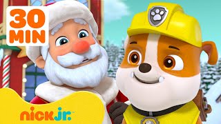 Rubbles BEST Holiday Rescues w PAW Patrol Chase amp Skye  30 Minute Compilation  Rubble amp Crew [upl. by Baily]