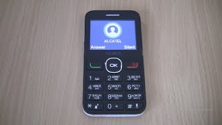 Alcatel 2008G incoming call [upl. by Drawde]