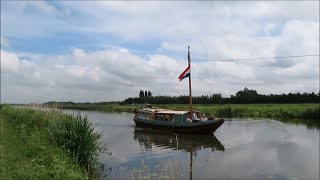 Varen in Delfland langs trekvaarten met trekschuit kano en pontje in 2022 [upl. by Barlow]