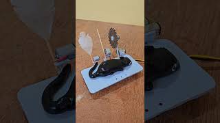 Rubber mouse trap with big blade amp sticks feather trap funny engineering [upl. by Lehmann542]