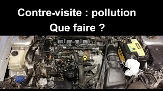 Contrôle technique refusé pour pollution  que faire [upl. by Wilfreda]