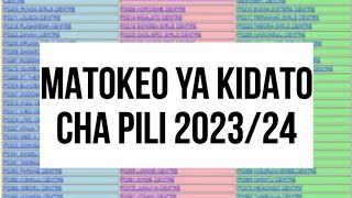 MATOKEO YA KIDATO CHA PILI 202324 • NECTA FORM TWO RESULT FTNA [upl. by Bowra]