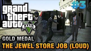 Robbing the jewelry store  GTA V gameplay 3 [upl. by Rafat]