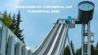 Sparkassen FIS Continental Cup Skispringen 2023  Klingenthal [upl. by Ninnahc]