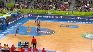 France Vs Spain FIBA EuroBASKET 2013 SemiFinal 4th Quarter HD [upl. by Pease]