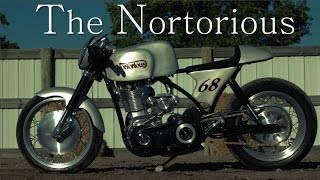 Cafe Racer Norton Manx by Goldammer Cycle Works [upl. by Epillihp]