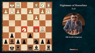 Chess Repertoire  Rossolimo Series  26 6 Qe2 We sacrifice a pawn [upl. by Cassey]