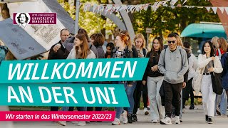 Willkommen an der Uni  Wir starten in das Wintersemester 202223  OVGU [upl. by Ahtebbat]