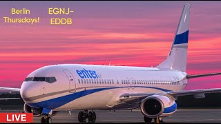 Berlin Thursdays  Vatsim live EGNJEDDB [upl. by Alfredo608]