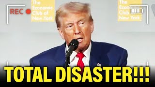 SLURRING Trump Gives DISASTER Speech at ECONOMIC FORUM [upl. by Casabonne213]