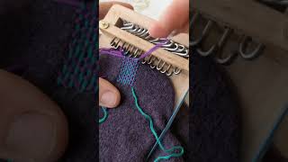 TUTORIAL Darning with mediumthin yarn [upl. by Nytram771]