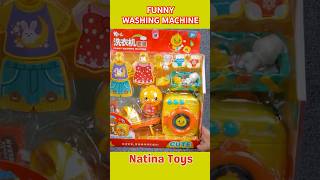 Washing Machine Set Toys 💛 Satisfying Unboxing ASMR Natina Toys toyreview natinatoys [upl. by Chainey819]