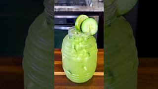 Agua Fresca de Pepino con Limón shorts [upl. by Anilatsyrc]