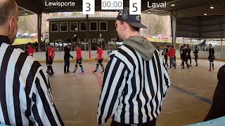 3A Boys Provincial Ball Hockey  Lewisporte vs Laval [upl. by Aralomo87]