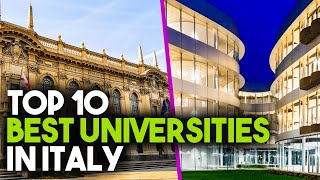 10 Best Universities in Italy [upl. by Cicero445]