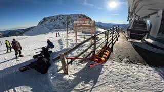 Gressoney La Trinité … Champoluc…Passo dei Salati… Alagna… e rientro a Gressoney… ⛷️⛷️⛷️ [upl. by Gipsy]