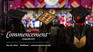 UMD 2024 Commencement Ceremony [upl. by Petrina]