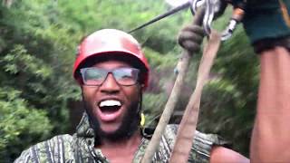 Ziplining in Mahe Island Seychelles  SMAC Adventures [upl. by Aschim]