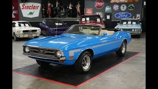 1971 FORD MUSTANG CONVERTIBLE [upl. by Perron]