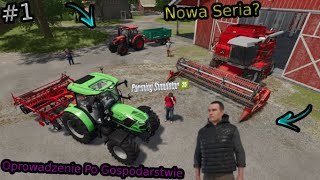 NOWA SERIA ✅ quotOD ZERA DO MILIONERAquot 1 FS22 😱 Oprowadzenie Po Gospodarstwie 🤪 Zaczynamy Żniwa 😈😎 [upl. by Fowle]