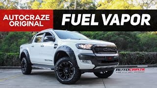 THE BARBARIAN  Fuel Vapor Rims  Ford Ranger Alloy Wheels  AutoCraze 2017 [upl. by Jessamine]