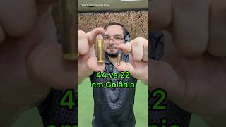 Carabina 44 vs 22 556 Goiânia shorts [upl. by Inaluahek]