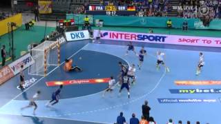 2 Halbzeit Deutschland  Frankreich Handball WM 2013  Freitag 18012013 [upl. by Reifnnej462]