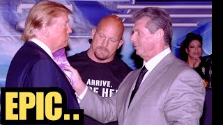 Even The WWE Loved Donald Trump 😂 [upl. by Alie]