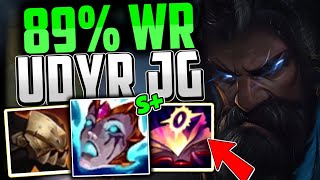 UDYR IS BACK 89 WR Udyr Build How to Play Udyr amp Carry Low Elo Season 14  League of Legends [upl. by Gio]