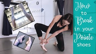 How To Break In Pointe Shoes [upl. by Champaigne]