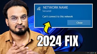 2024 FIX WiFi quotCant Connect to This Networkquot Windows 1110 Hindi [upl. by Razid]