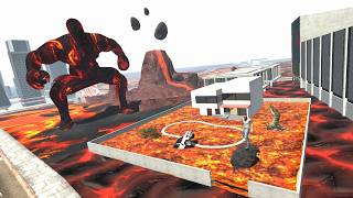 Franklin Fight Lava God in Indian Bike Driving 3D [upl. by Dranel34]