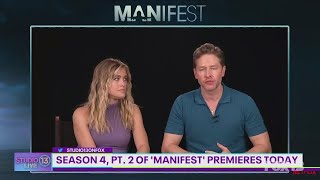 Melissa Roxburgh  Josh Dallas reveal if theyd want to know their death dates Manifest season 4 [upl. by Malet]