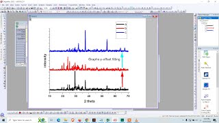 how to stack multiple plot in single image in origin [upl. by Etnaled]