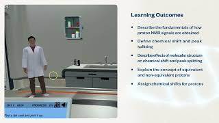 Proton NMR Spectra interpretation  Virtual Lab [upl. by Ennagem392]