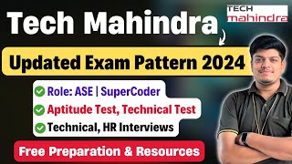 🔥Tech Mahindra Exam Pattern 2024  Updated Pattern amp Syllabus  FREE Preparation amp Resources [upl. by Eisen]