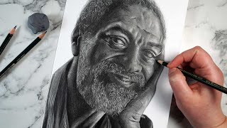 6 Steps To Draw ANY Graphite Portrait [upl. by Htelimay]