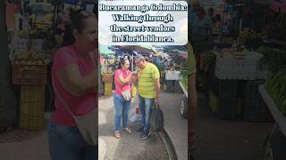 Bucaramanga Colombia Walking through the street vendors in Floridablanca colombia travel vlog [upl. by Yeliak]