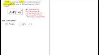 Compounding Semi Annually [upl. by Assirrak]