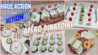 👌APÉRO DÎNATOIRE EXPRESS SANS CUISSON  HAUL ACTIONSURPRISE apéro apérodinatoire recettefacile [upl. by Cis]