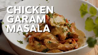 1Min Recipe • Chicken garam masala • Quick and keto [upl. by Zins]