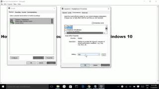 How to change or setup your sound equalizer on windows 10 [upl. by Eerok728]