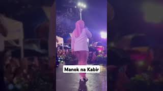 KABIRManok Na Kabir By Qbpop Shaira Live Concert [upl. by Airemahs]